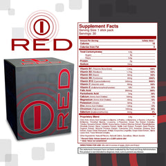 Bhip Red for Men Fit powder mix ready in minutes for fitness sessions.