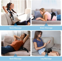 BIBIRE cordless massager with Type-C charger for on-the-go use.
