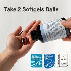 BIG BOLD HEALTH Lemon flavor capsule offers pleasant taste with no fishy aftertaste.