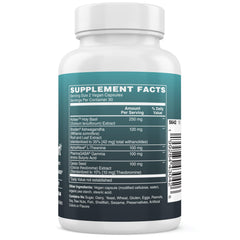 Big Valley Labs AlphaWave L-Theanine capsules close-up for alert calm