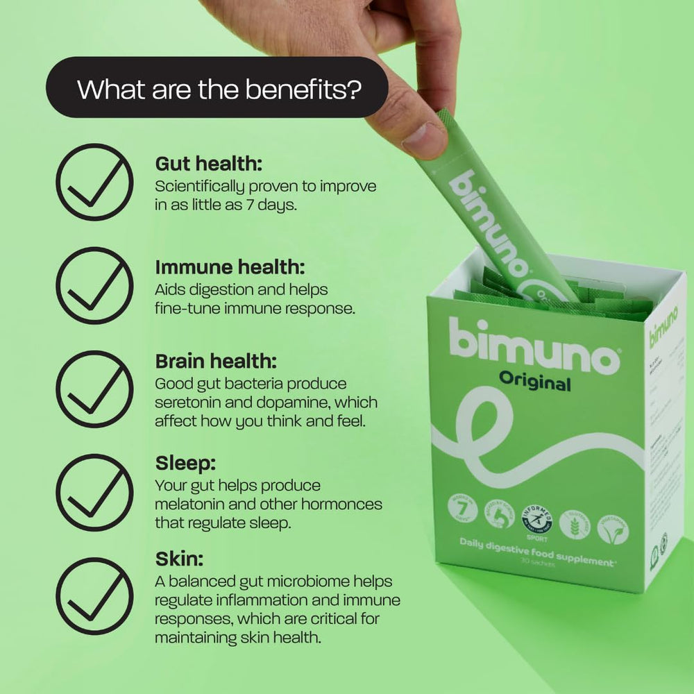 BIMUNO easy daily use packaging for consistent intake