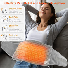 BINGONE heating pad offers 9 heat levels for customizable warmth