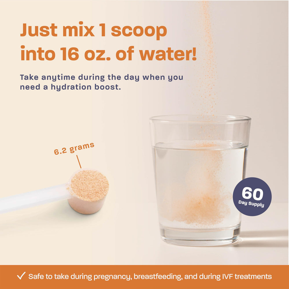 Binto Hydrate electrolyte blend restores minerals after activity.