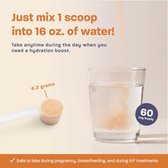 Binto Hydrate electrolyte blend restores minerals after activity.