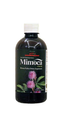 BIO Dhamapur Farms Mimoca Liquid bottle being poured, showcasing easy dosing for sleep support.