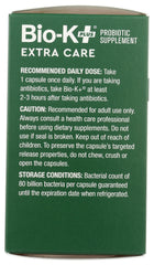 Bio-K Plus triple-strain probiotic highlights gut microbiome support.