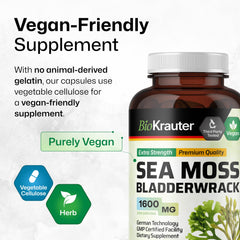 BIO KRAUTER bladderwrack and chondrus ingredients highlight natural origins.