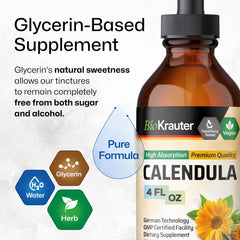 BIO KRAUTER calendula immunity drops for everyday wellness.