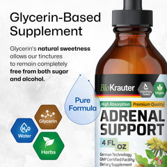 BIO KRAUTER vegan non-alcohol formula label on bottle.