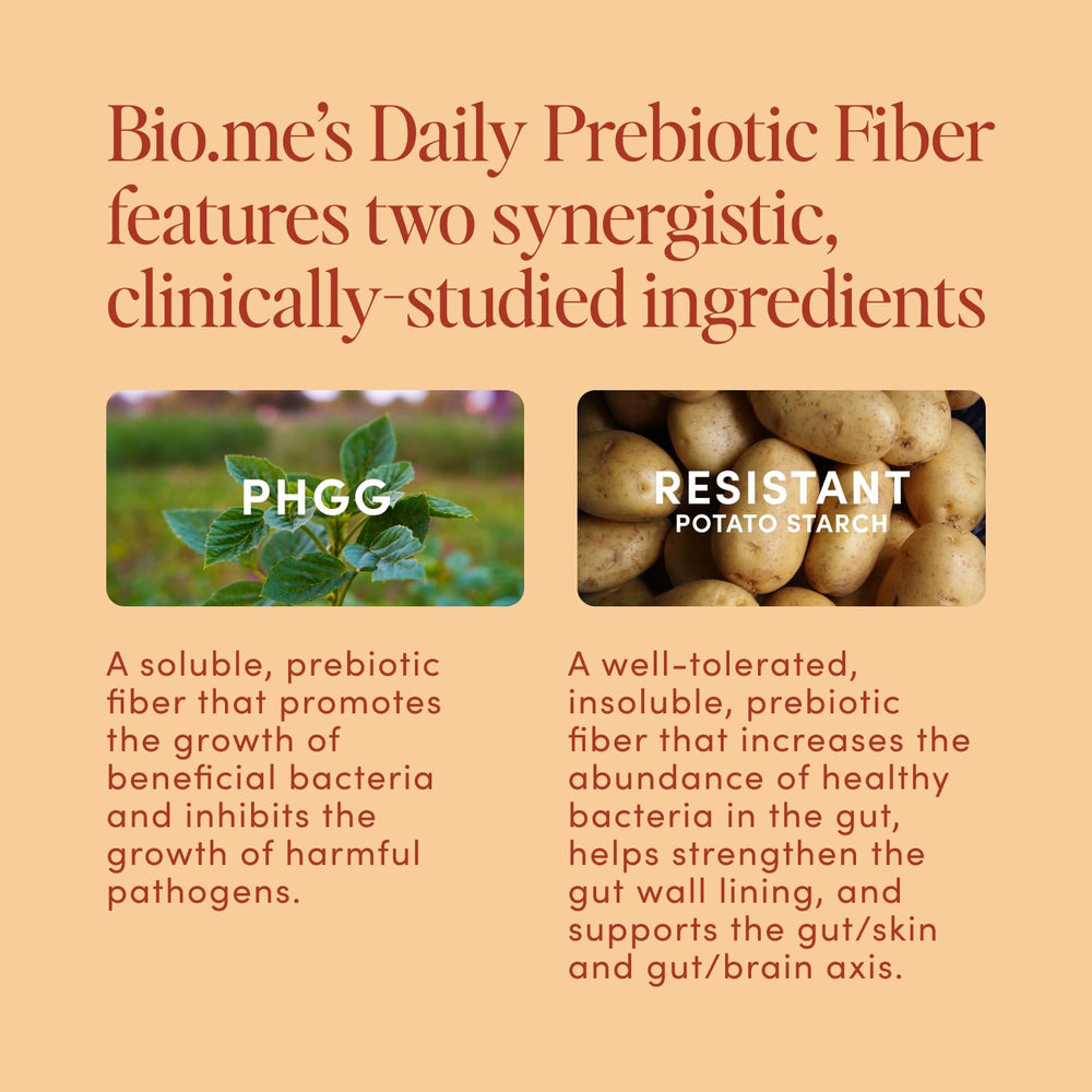 PHGG resistant potato starch visual illustrating gut friendly blend