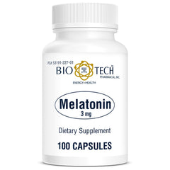 Bio-Tech Pharmacal Melatonin 3mg bottle for nightly rest support