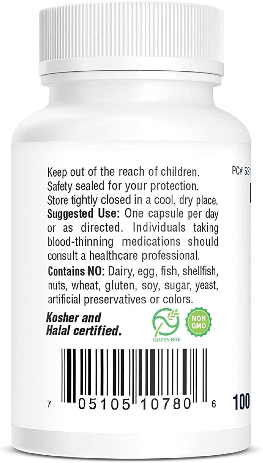 Bio-Tech Pharmacal MK-7 label front emphasizes allergen-free, non-GMO certification