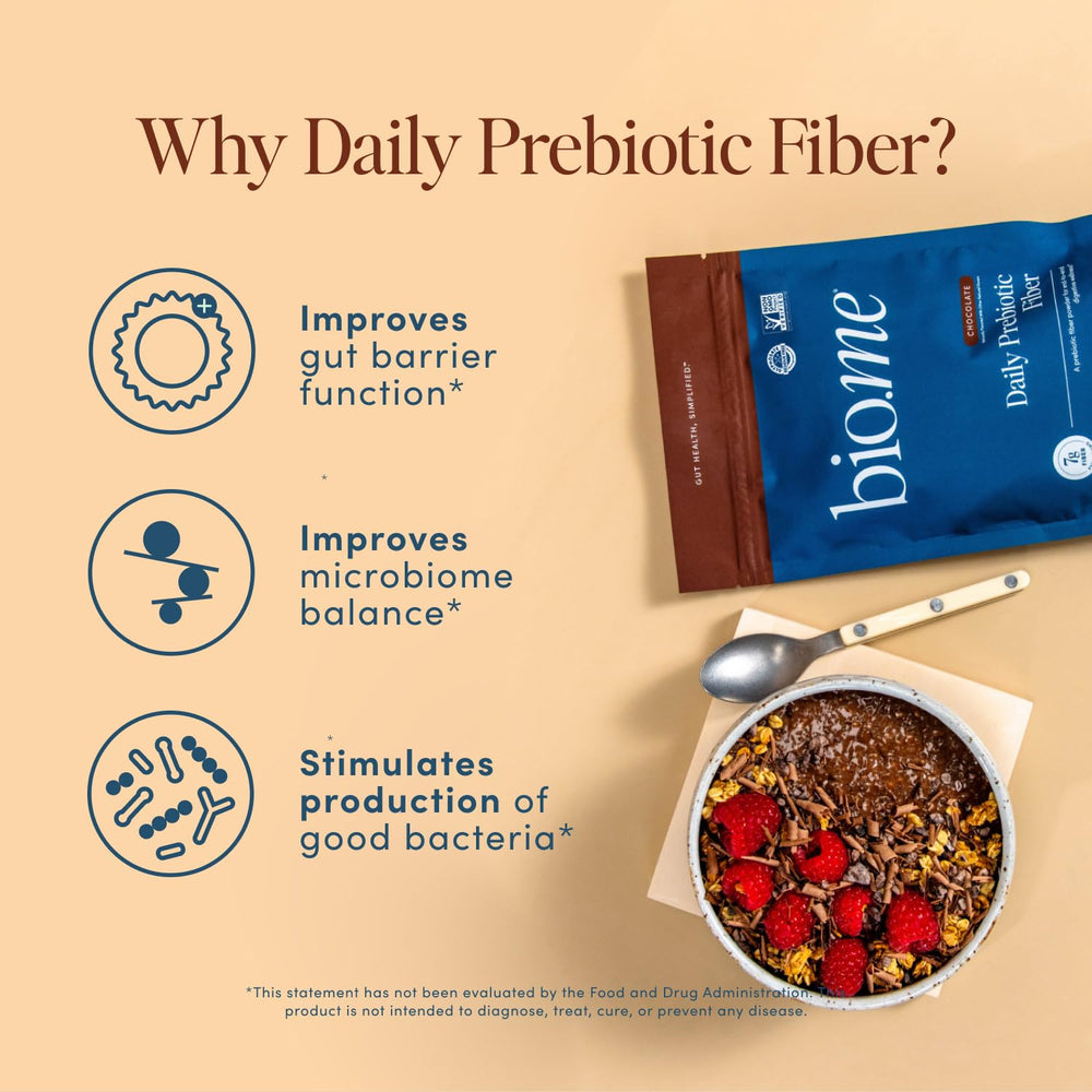 Glass with Bio.me fiber drink demonstrates easy mixing.