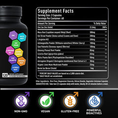 BIOACTIVE LABS ashwagandha capsules help balance mood and focus