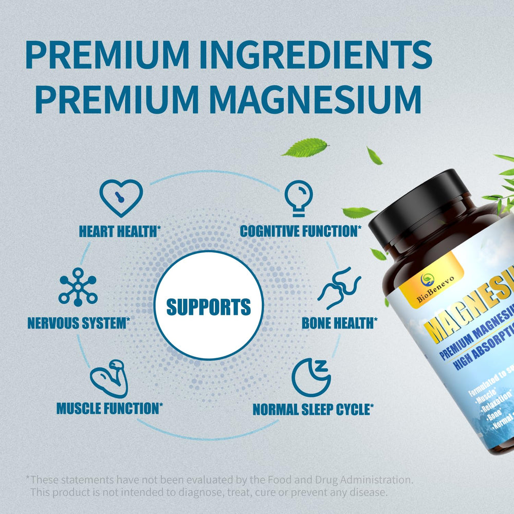 BioBenevo 5-in-1 Magnesium energizing morning routine.