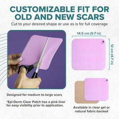 Biodermis Epi-Derm Standard Scar Sheet made in the USA for quality and trust.