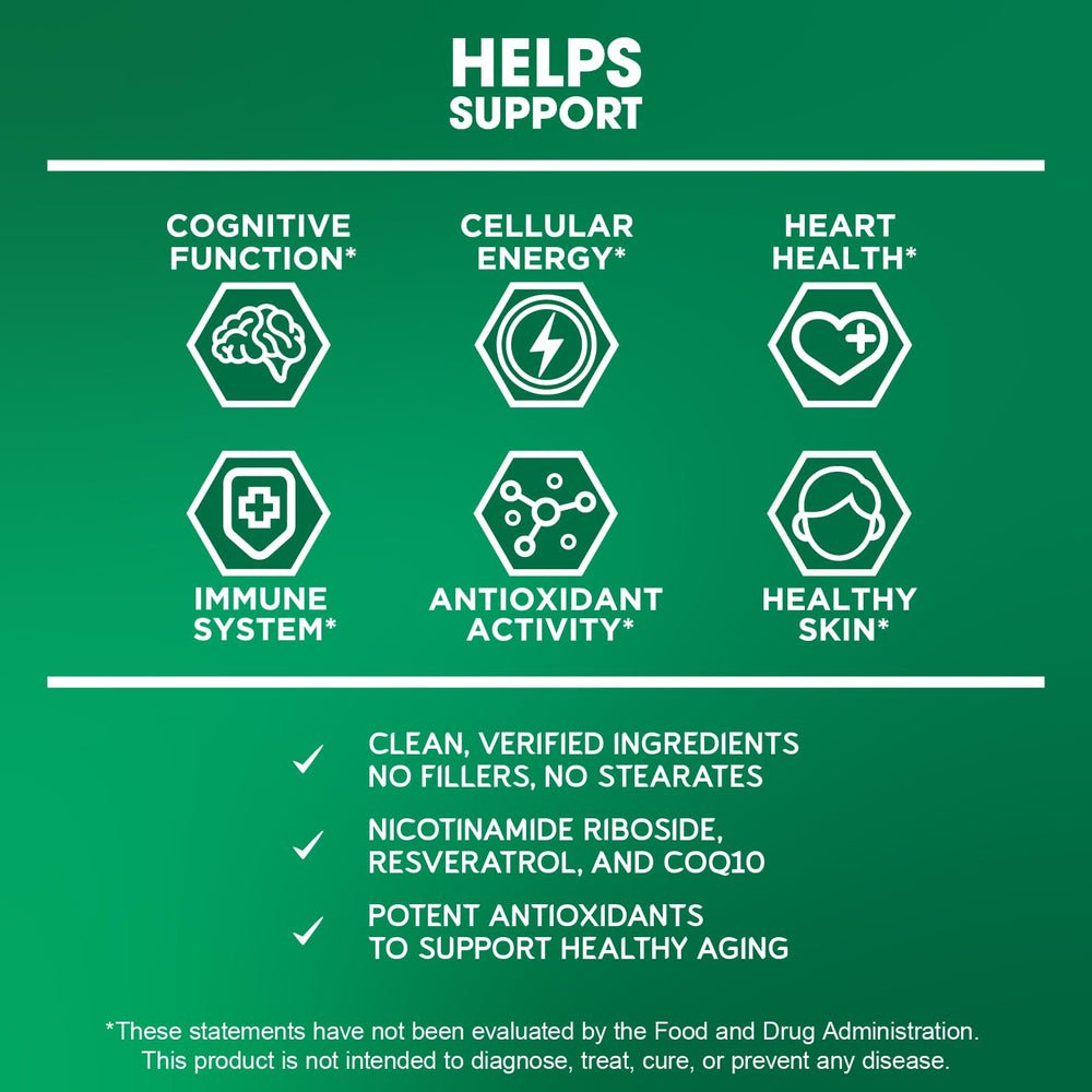 BioEmblem NAD+ with CoQ10 for cellular energy support