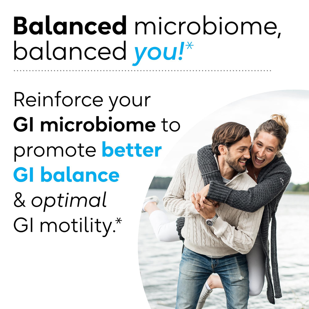 BioGaia Gastrus capsules paired with meals to promote gut balance