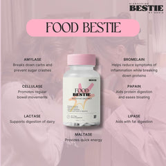 Biohacking Bestie label shows gluten-free, vegan-friendly formula.
