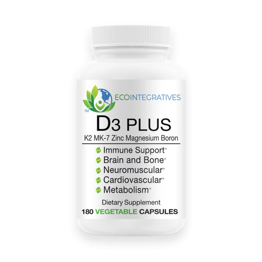 BioInnovations Bio-D3 Plus bottle with capsules for daily bone support.