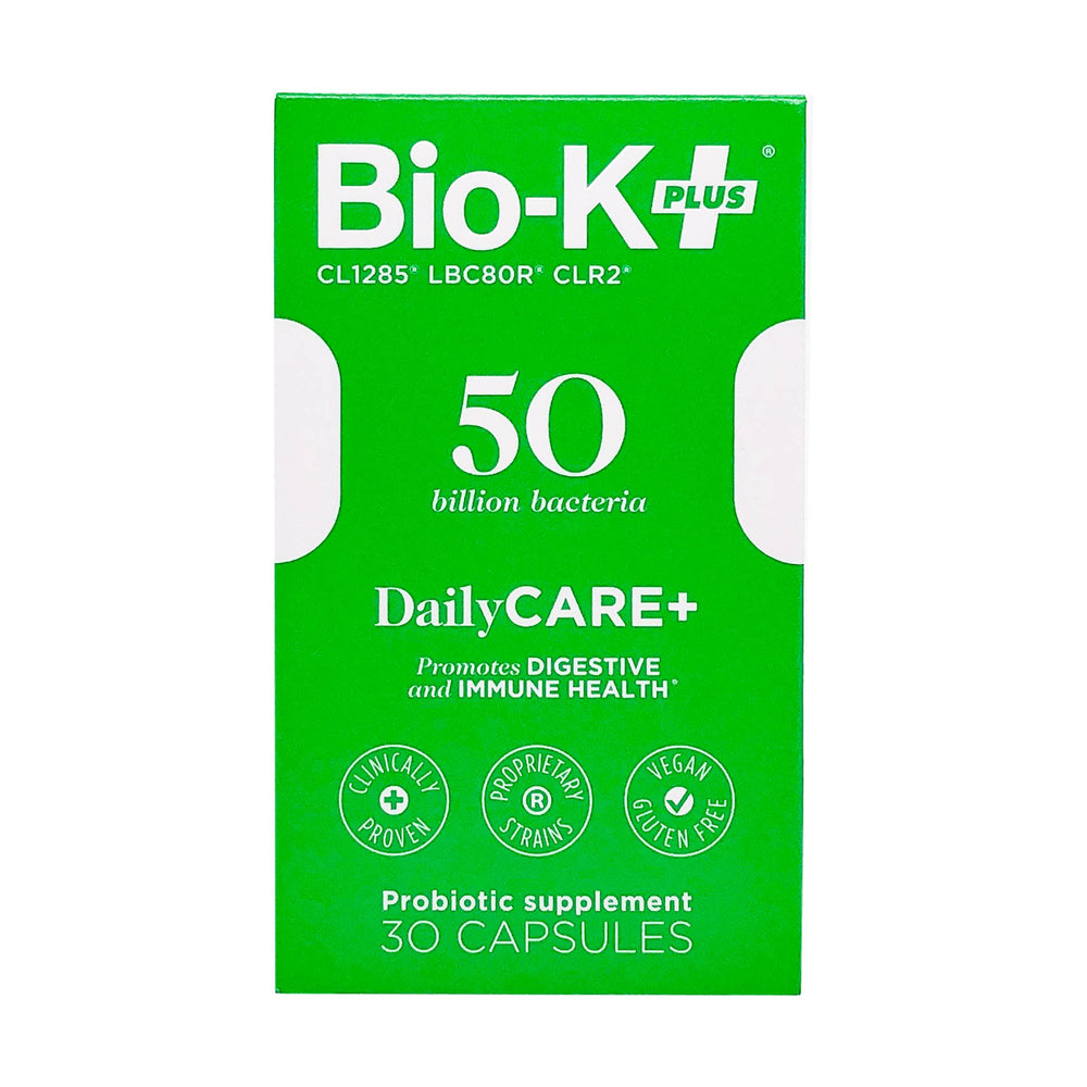 Bio-K Plus Dailycare capsules for an easy daily probiotic routine