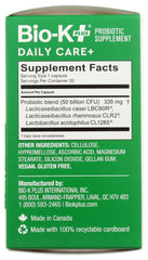 Travel-friendly Bio-K Plus Dailycare bottle for on-the-go support