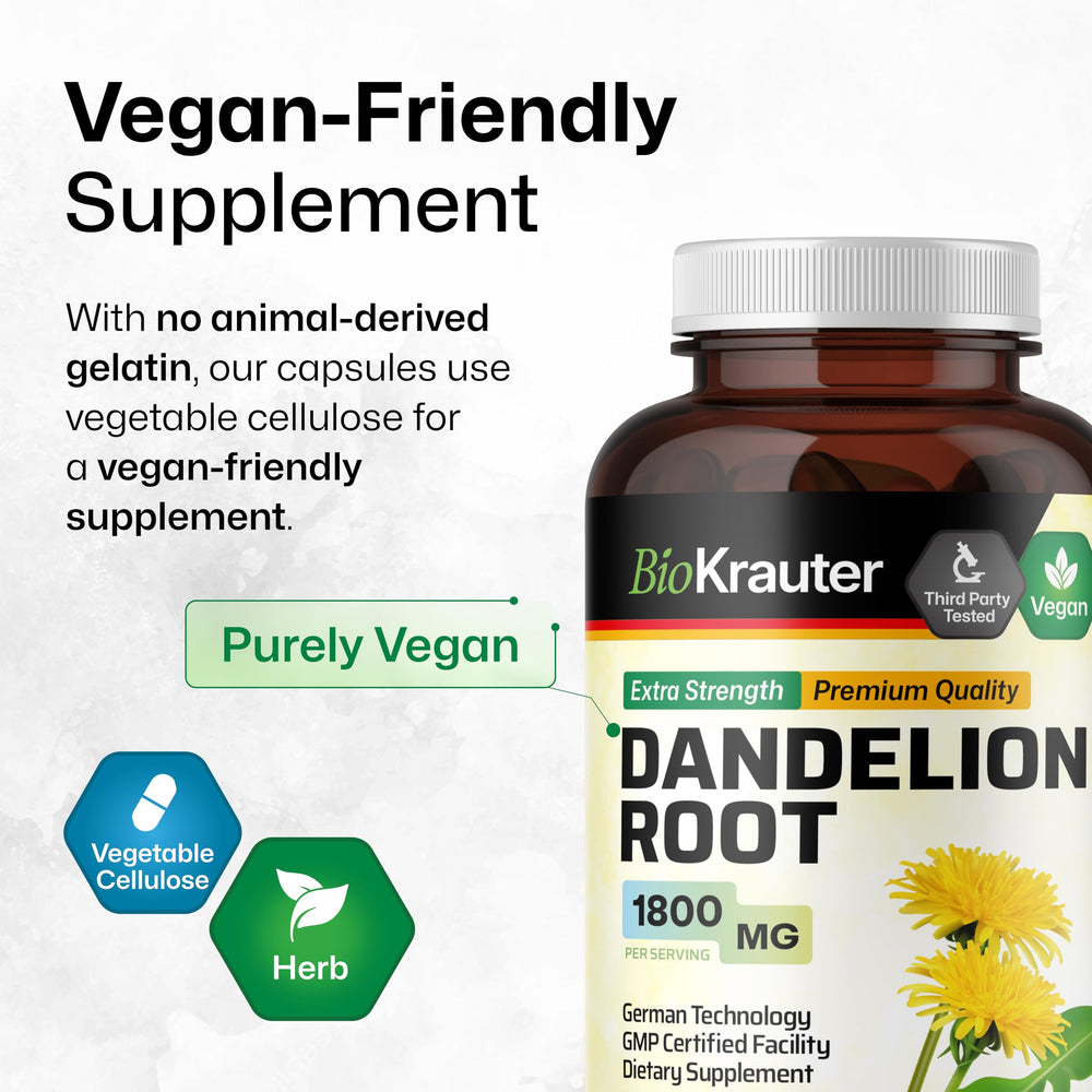 BIO KRAUTER packaging highlights globally sourced ingredients.