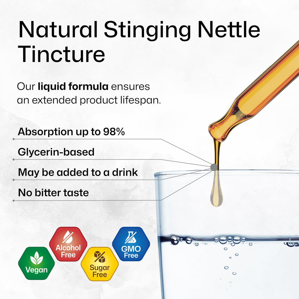 BIO KRAUTER vegan non-alcohol tincture labeled with purity and simplicity