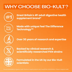 Bio-Kult Everyday label highlights 14 strains and 2 billion CFU.