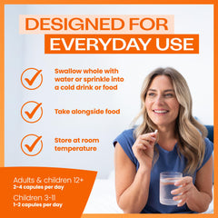Bio-Kult Everyday travel-friendly packaging for on-the-go probiotic use.