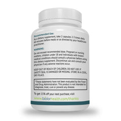 Biolor HungerUp daily-dosage label suggests easy daily use