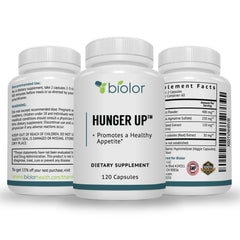 Biolor HungerUp glass jar ready-to-use supplement container