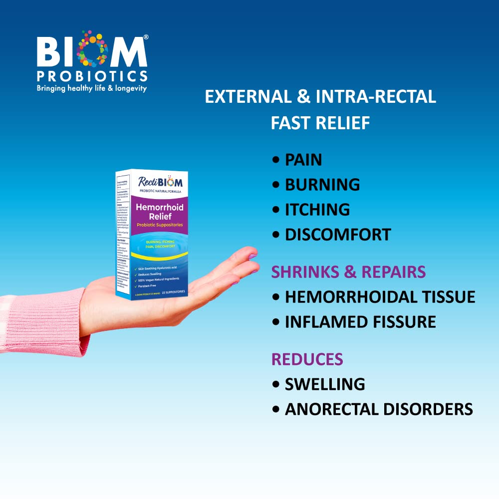 RectiBiom soft, applicator-ready texture implies easy insertion