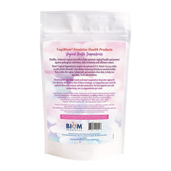 Unwrapped VagiBIOM suppositories reveal smooth texture for comfortable insertion.