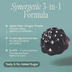 BIOMA ACV Gummies pack highlighting portability
