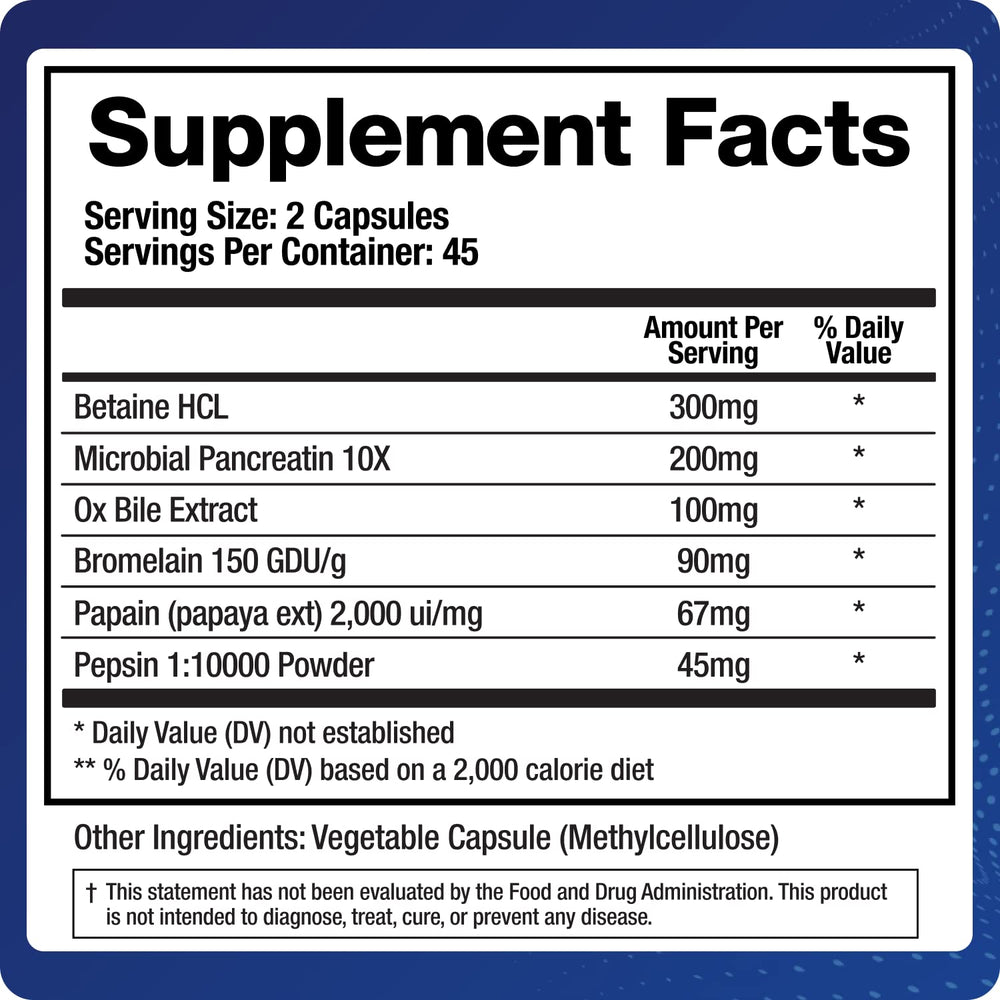 BioMatrix full-spectrum enzyme formula bottle highlights comprehensive digestion support.
