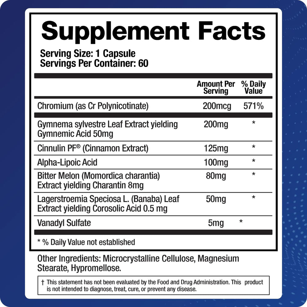 BioMatrix Metabolism chromium picolinate tablet fosters steady energy and focus.