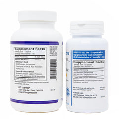 Biomedic Labs RX Scar Tissue Bundle packaging showing two bottles for inflammatory support
