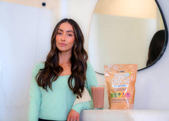 BioMiracle hydrolyzed chocho served cup, ready-to-mix beverage idea