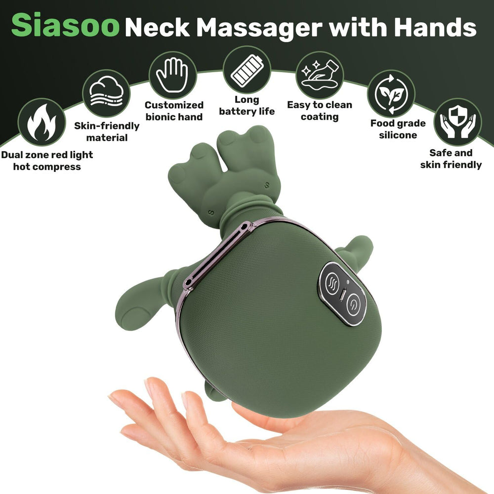 Bionic Heated Massager Master suitable for home, office, or travel relaxation.
