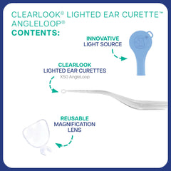 Bionix ClearLook flexible stainless steel design reduces ear canal injury