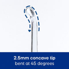 Bionix flexible stainless steel curettes reduce patient discomfort during cleaning.