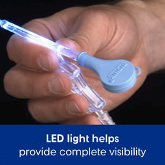 Bionix lighted ear curette attachment enhances visualization during procedures
