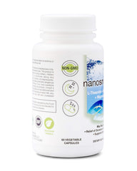 Biopharma Scientific NanoSnooze capsules closeup highlighting easy nightly use