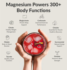BIOptimizers Magnesium Breakthrough label closeup reveals clean ingredients and katemfe sweetness.
