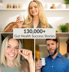 BIOptimizers Probiotic Breakthrough nutrition panel highlights vegan, dairy-free ingredients and no artificial additives.