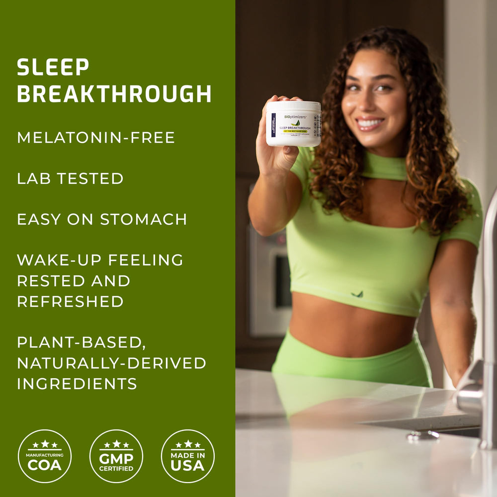 BIOptimizers Sleep Breakthrough scoop for precise nightly dosing.