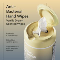 BIOPURE wipes with aloe and vitamin E for skin-nourishing sanitization