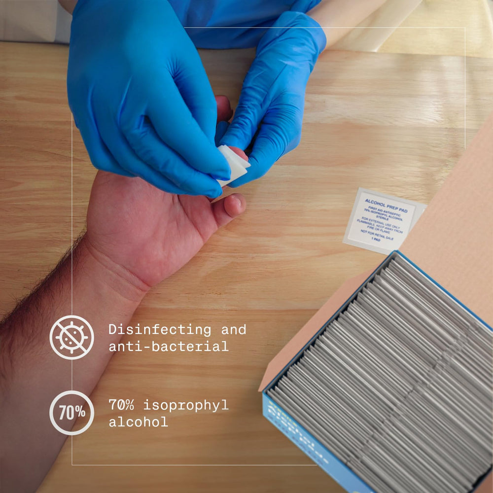 Biopure pads ideal for home first aid kit essentials