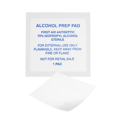 Biopure individually wrapped pads stay sterile until ready for use